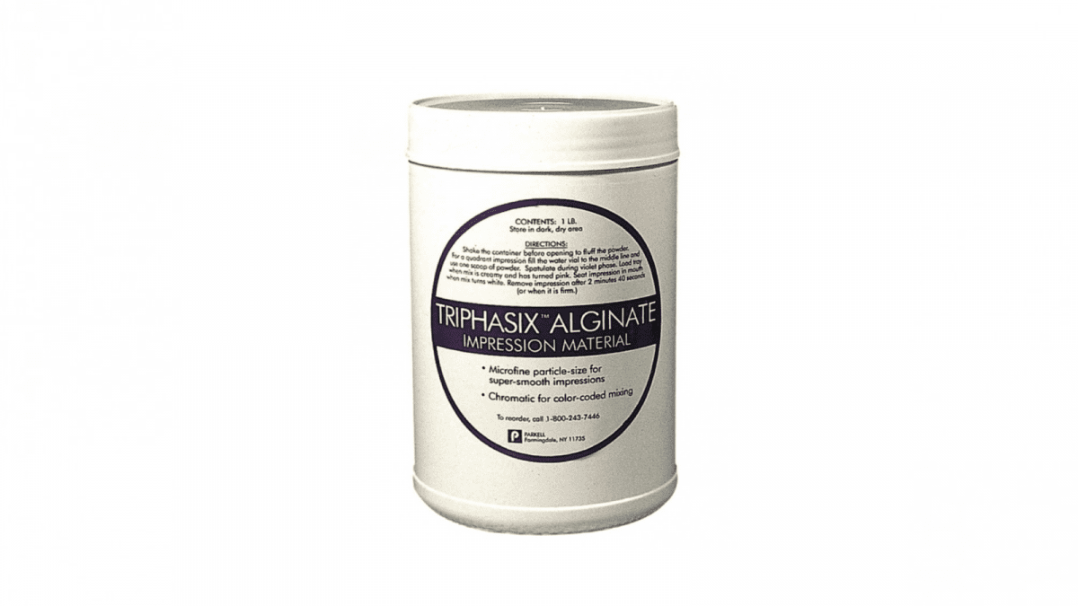 alginate impression material dental