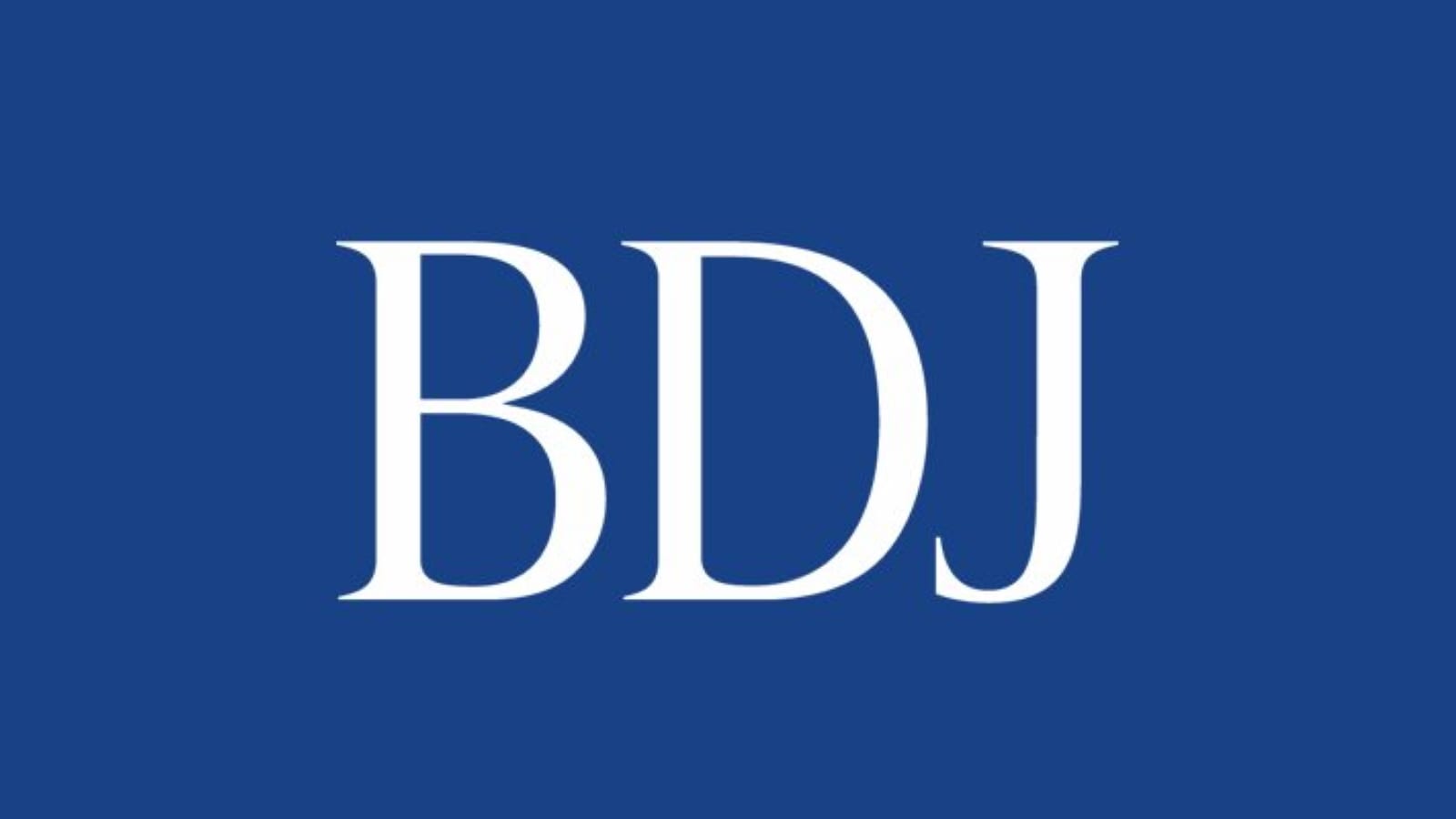 British dental journals by the bda