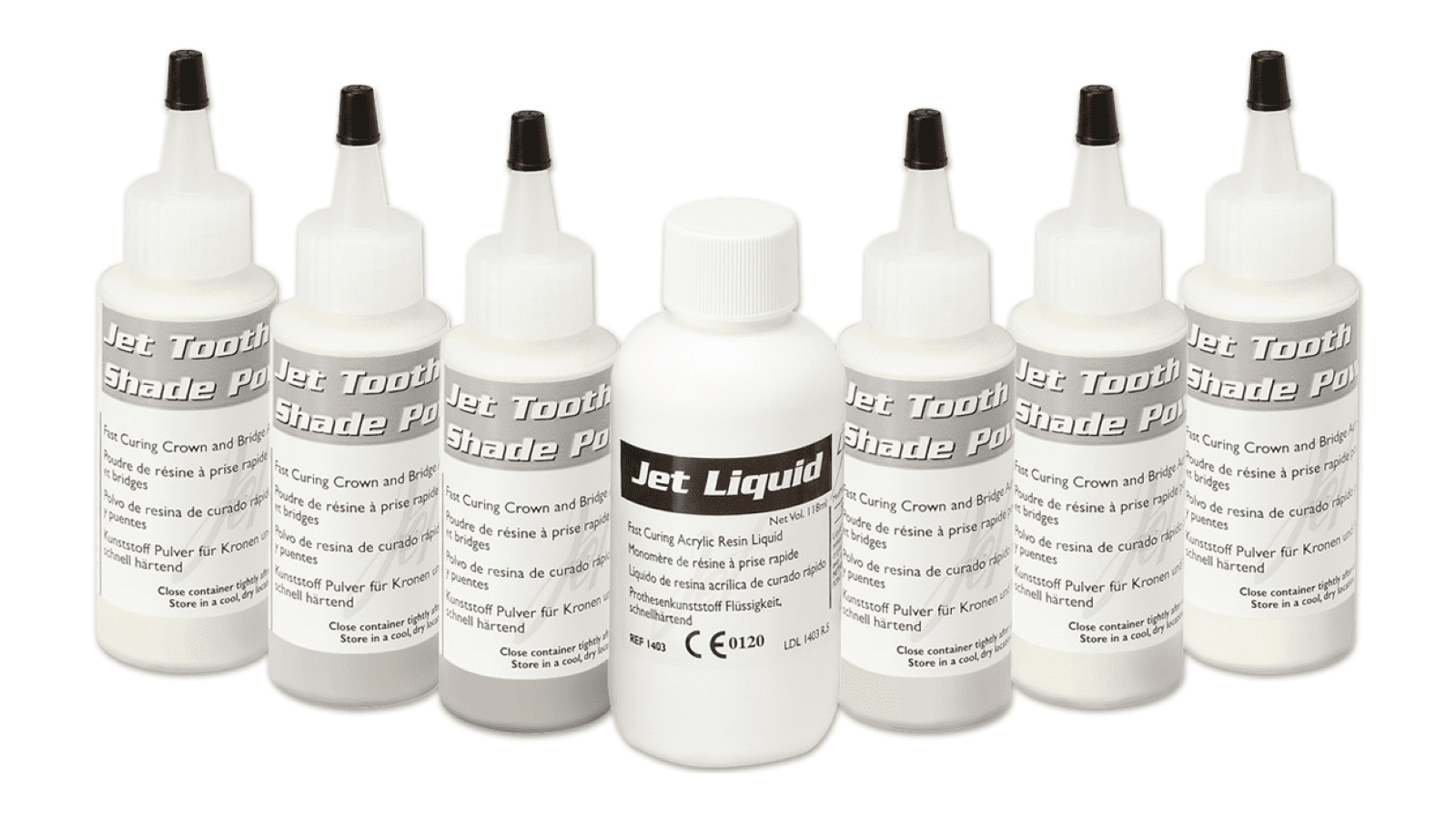 Jet tooth self cure acrylic resign by lang dental