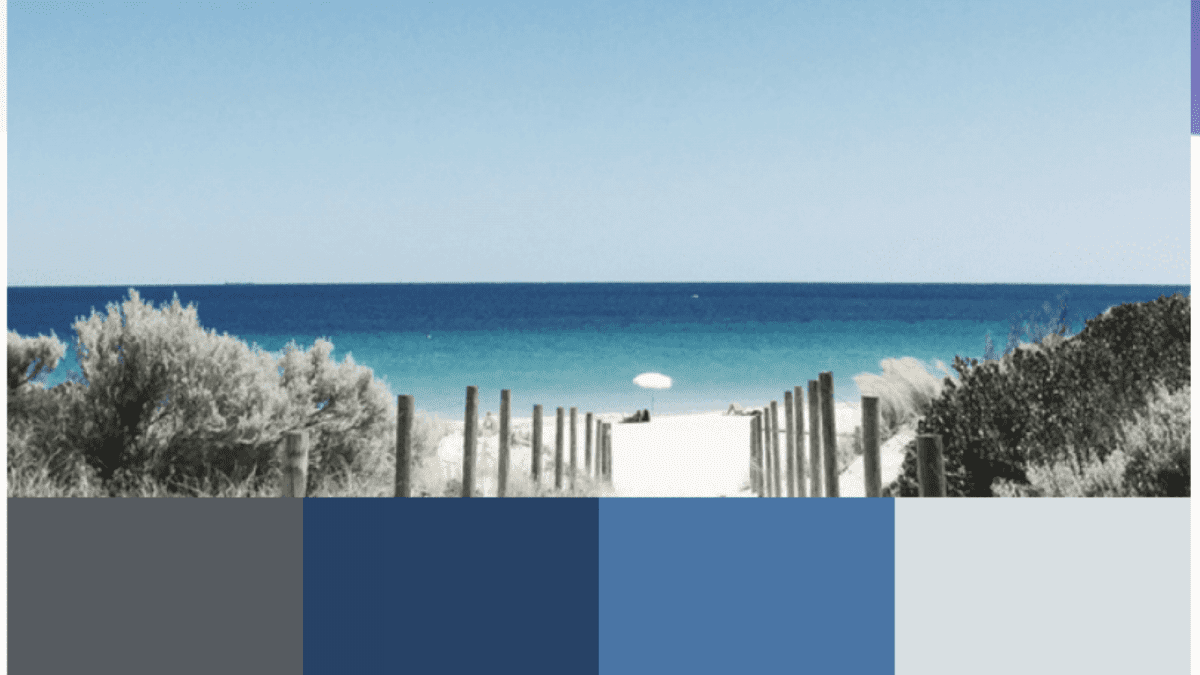 Sandy Beach Path Palette