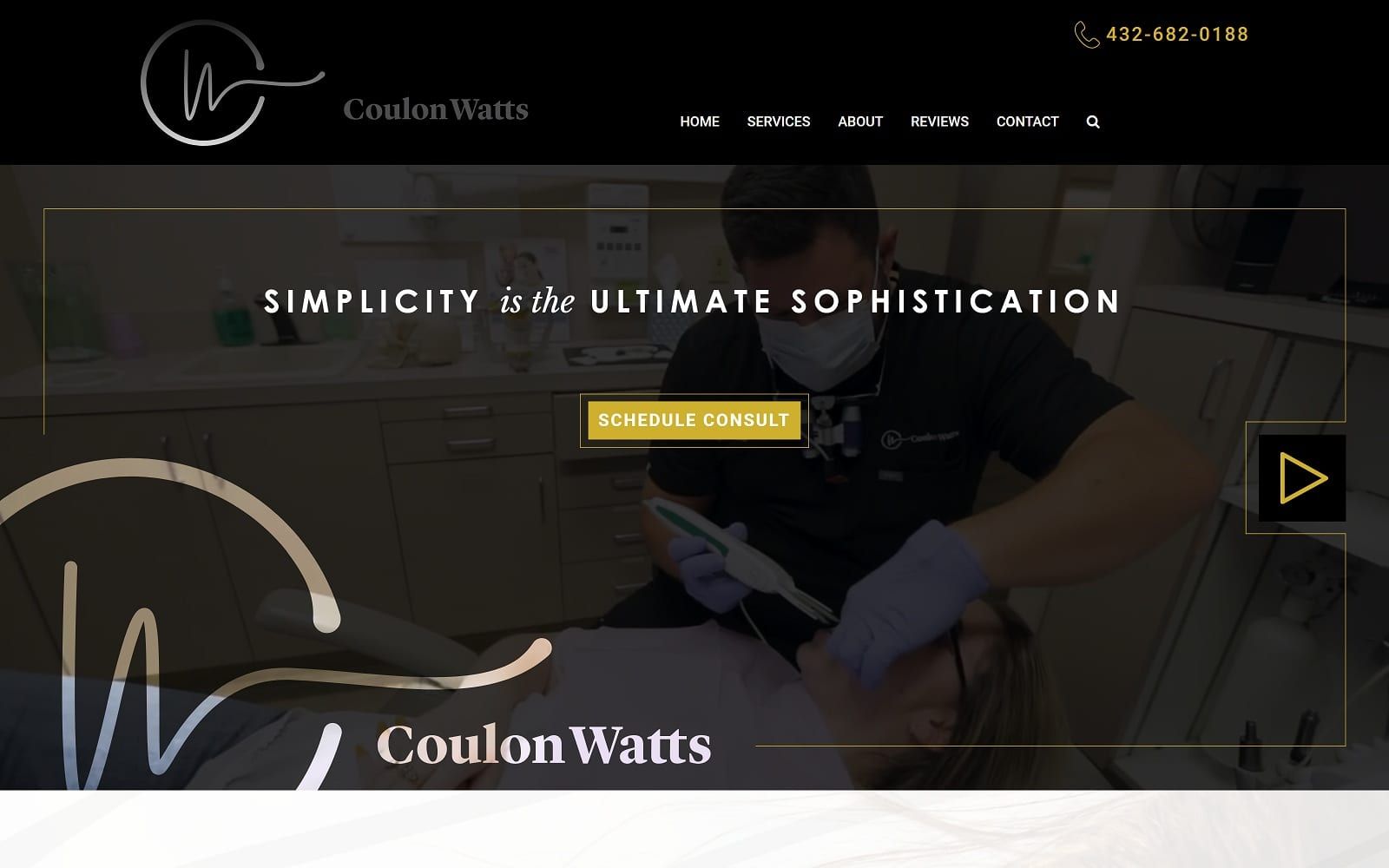 The screenshot of coulon watts coulonwatts. Com website