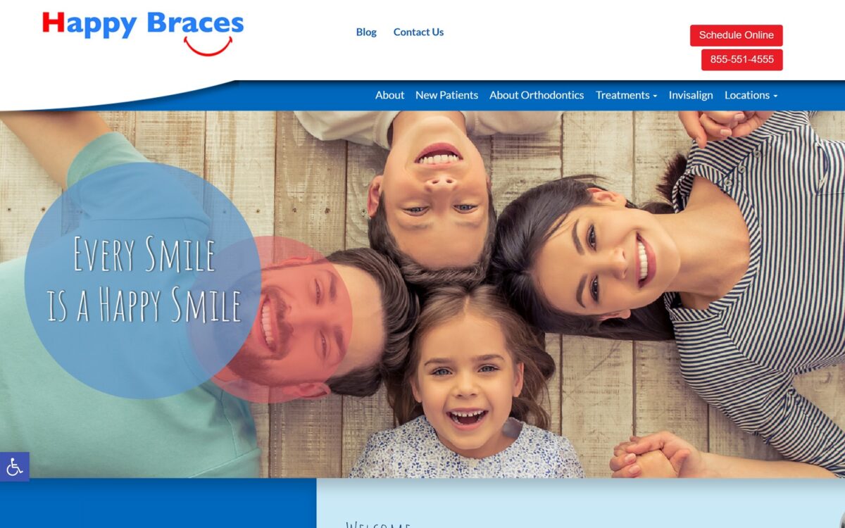 myhappybraces.com screenshot