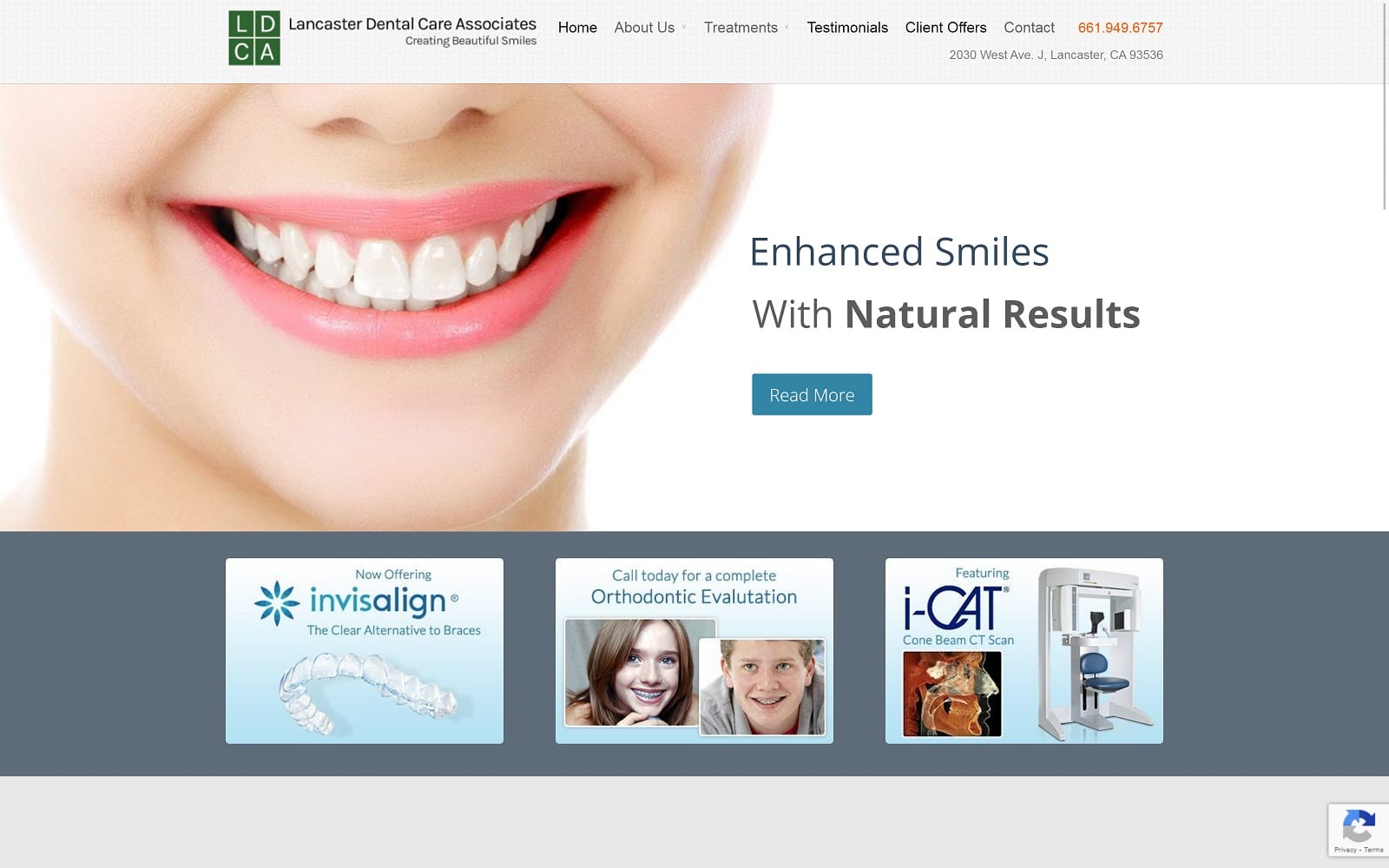 The screenshot of saidara ron dds drsaidara. Com website