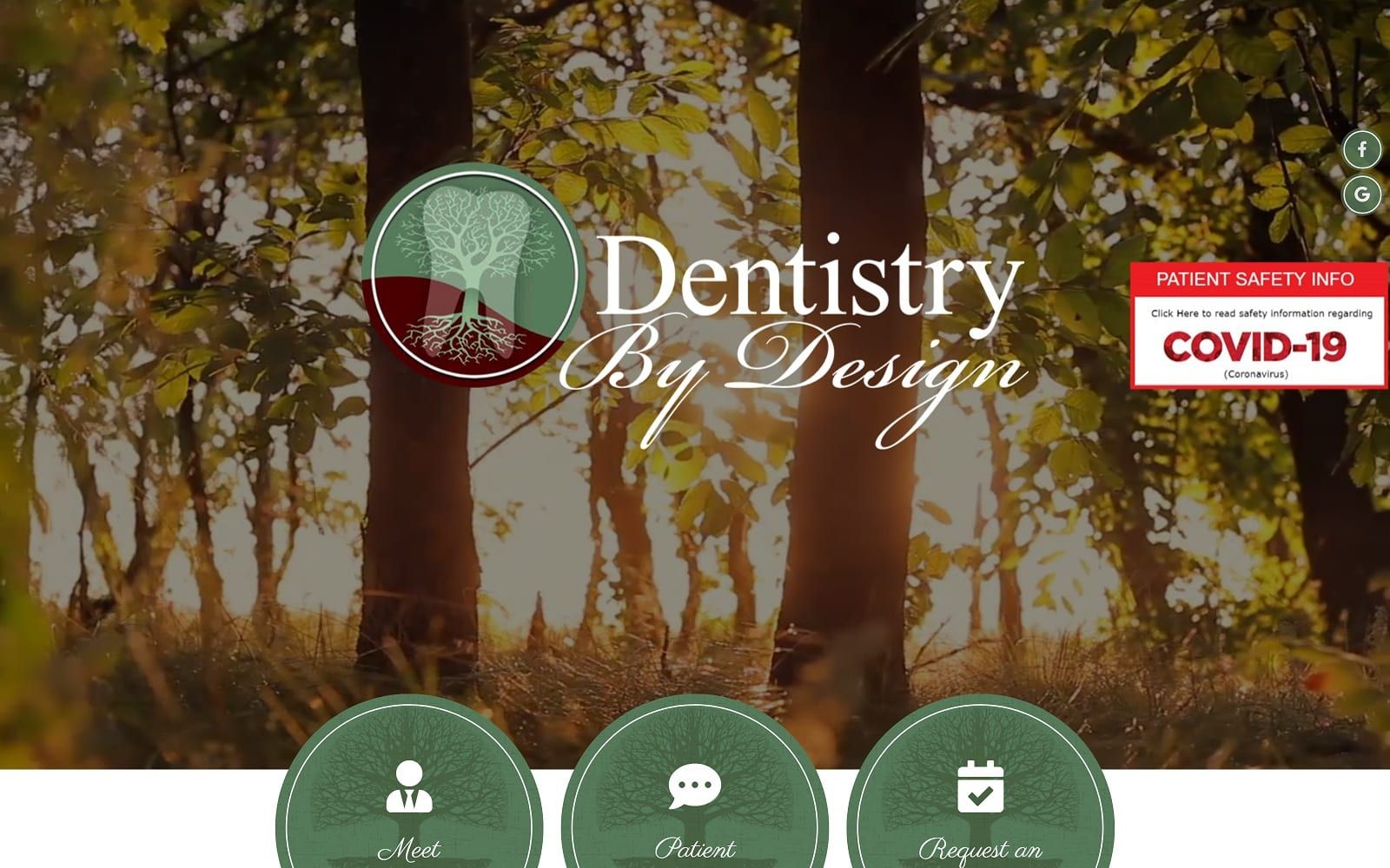 The screenshot of dentistry by design elkgrovedentistry. Com dr. Ionescu website