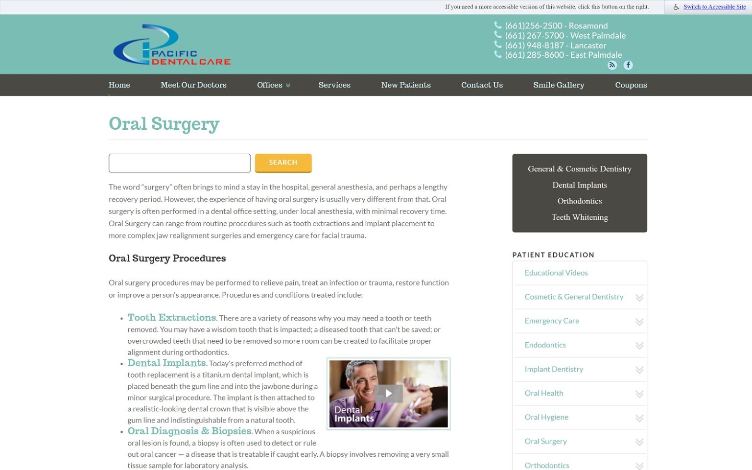 Top 5 Oral Surgeons In Palmdale CA Dental Country