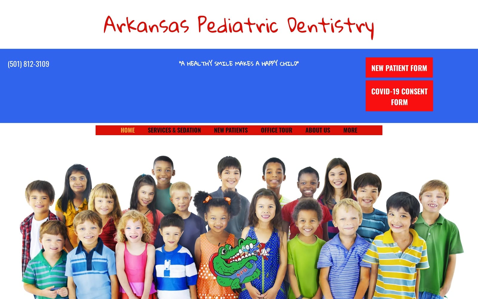 Kitchens Pediatric Dentistry Little Rock Ar Dandk Organizer   Arpeddent.com Screenshot 