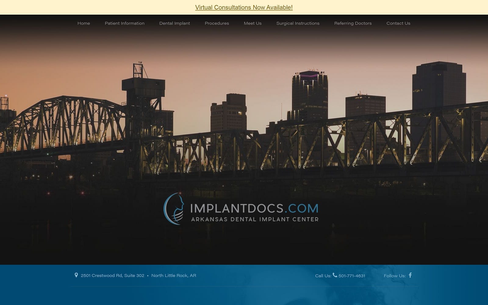 The screenshot of implantocs. Com : steven f. Molpus dds implantdocs. Com website