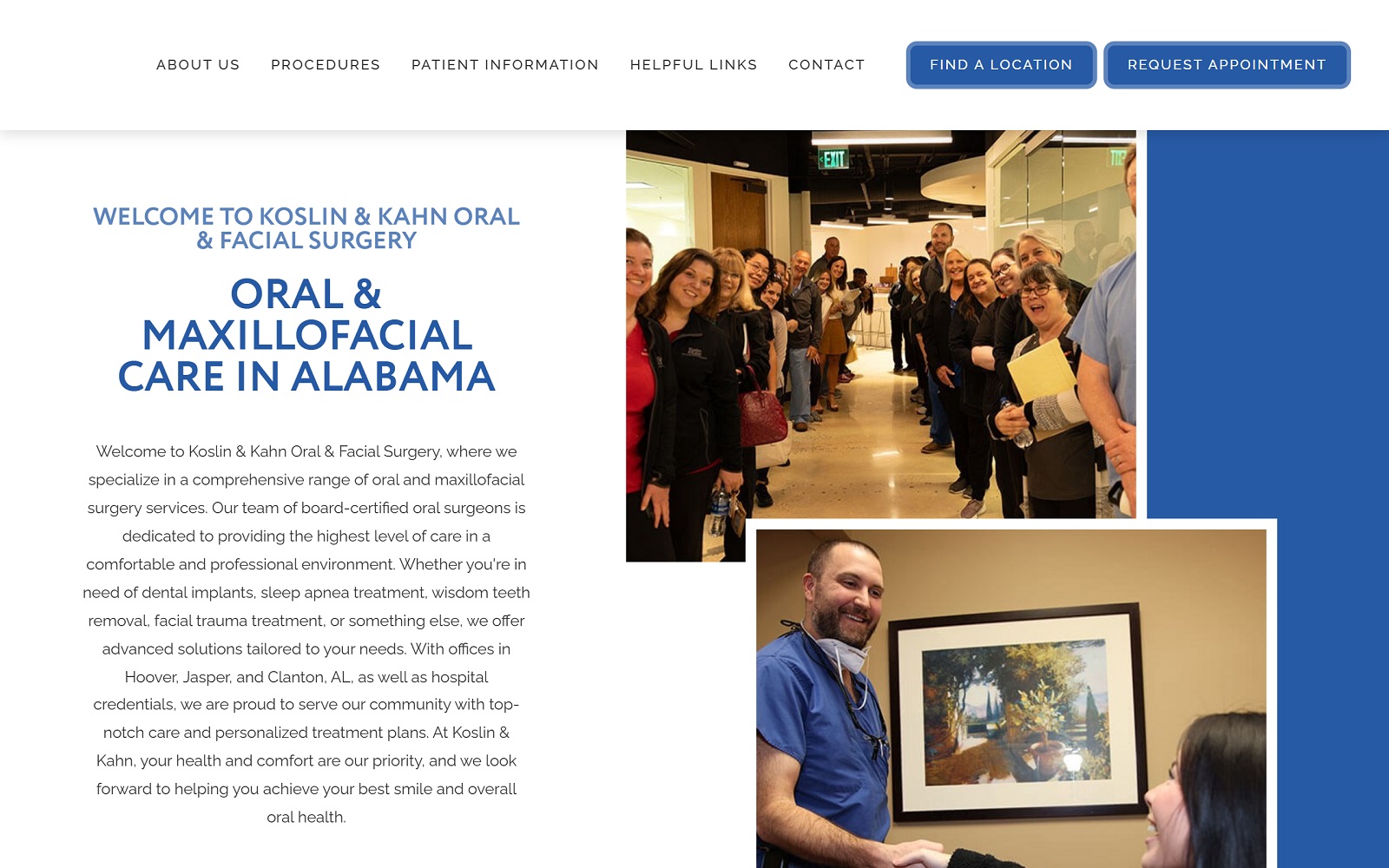 koslinkahn.com screenshot