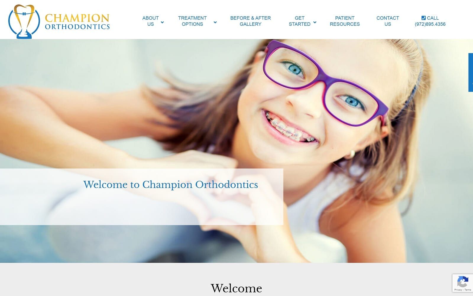 The screenshot of champion orthodontics championorthotexas. Com dr. Pham website