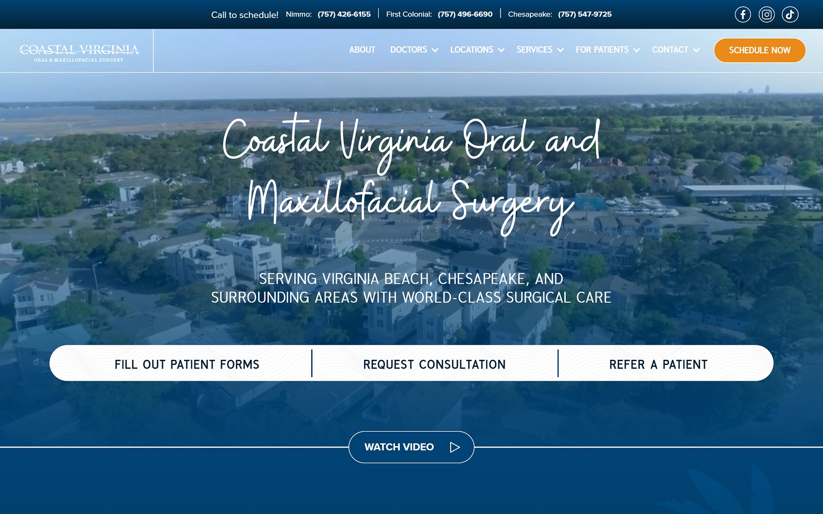 coastalvaomfs.com screenshot