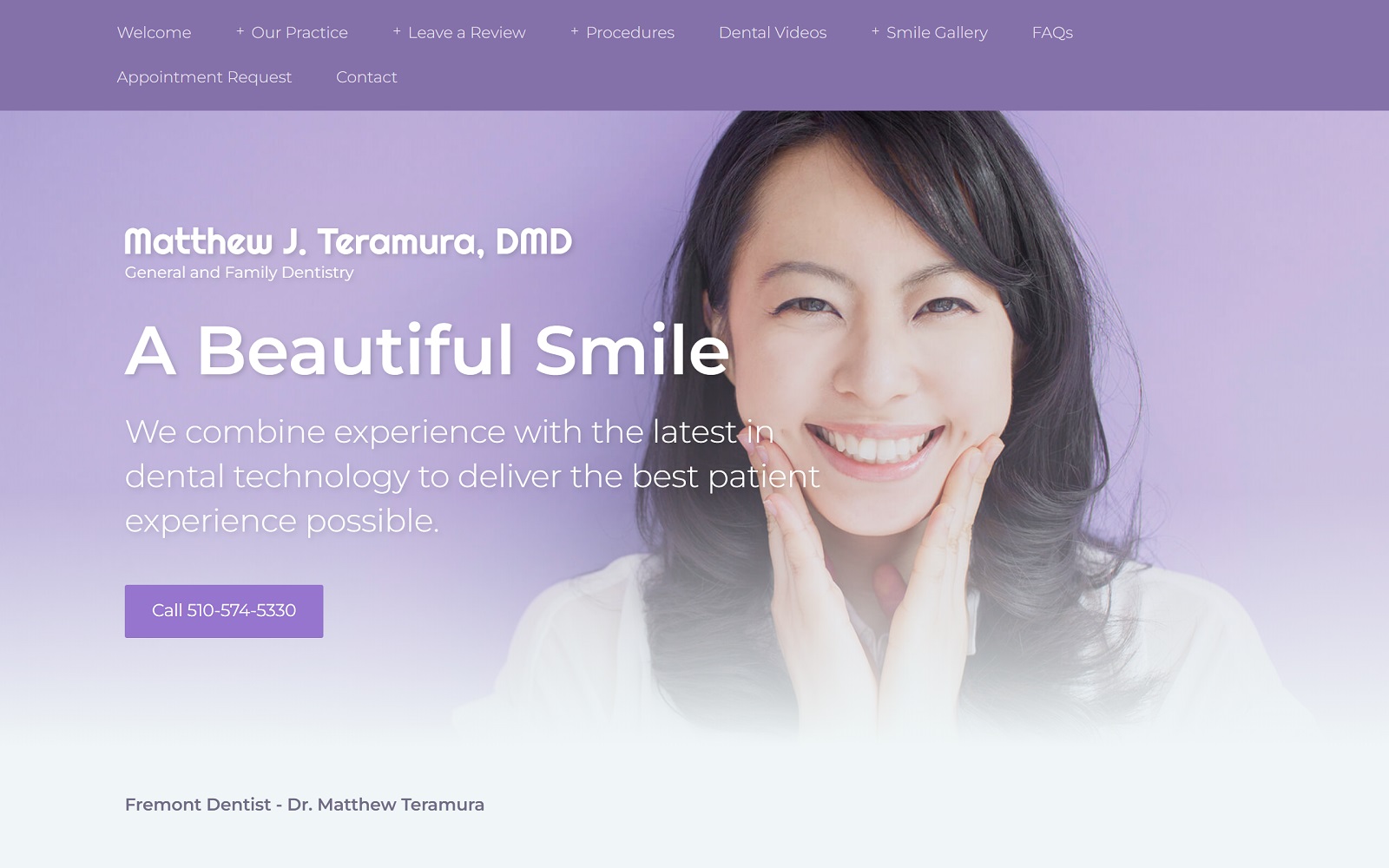 matthewteramuradmd.com screenshot