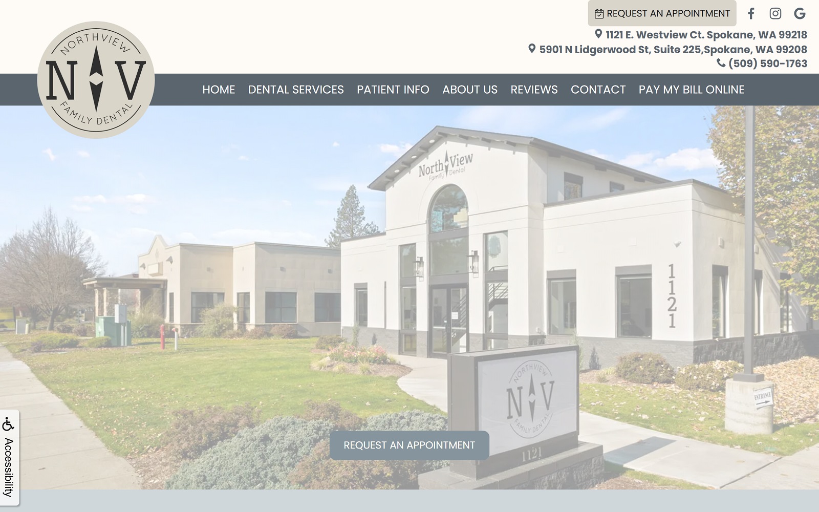 northviewfamilydental.com screenshot