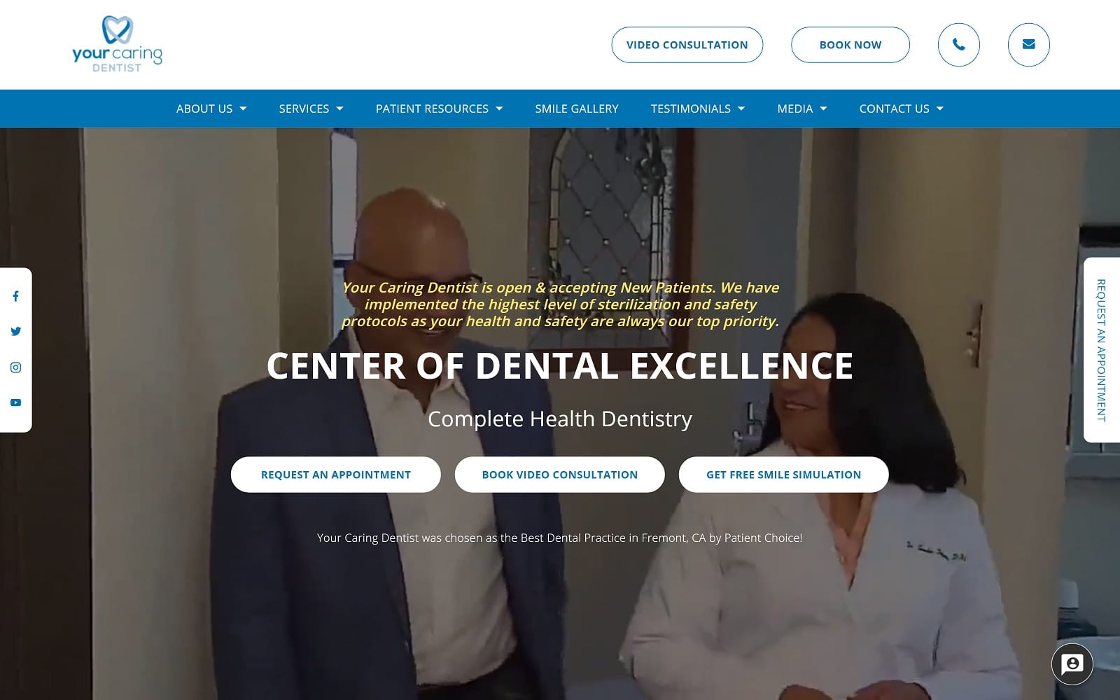 The screenshot of sheila dobee dds yourcaringdentist. Com website