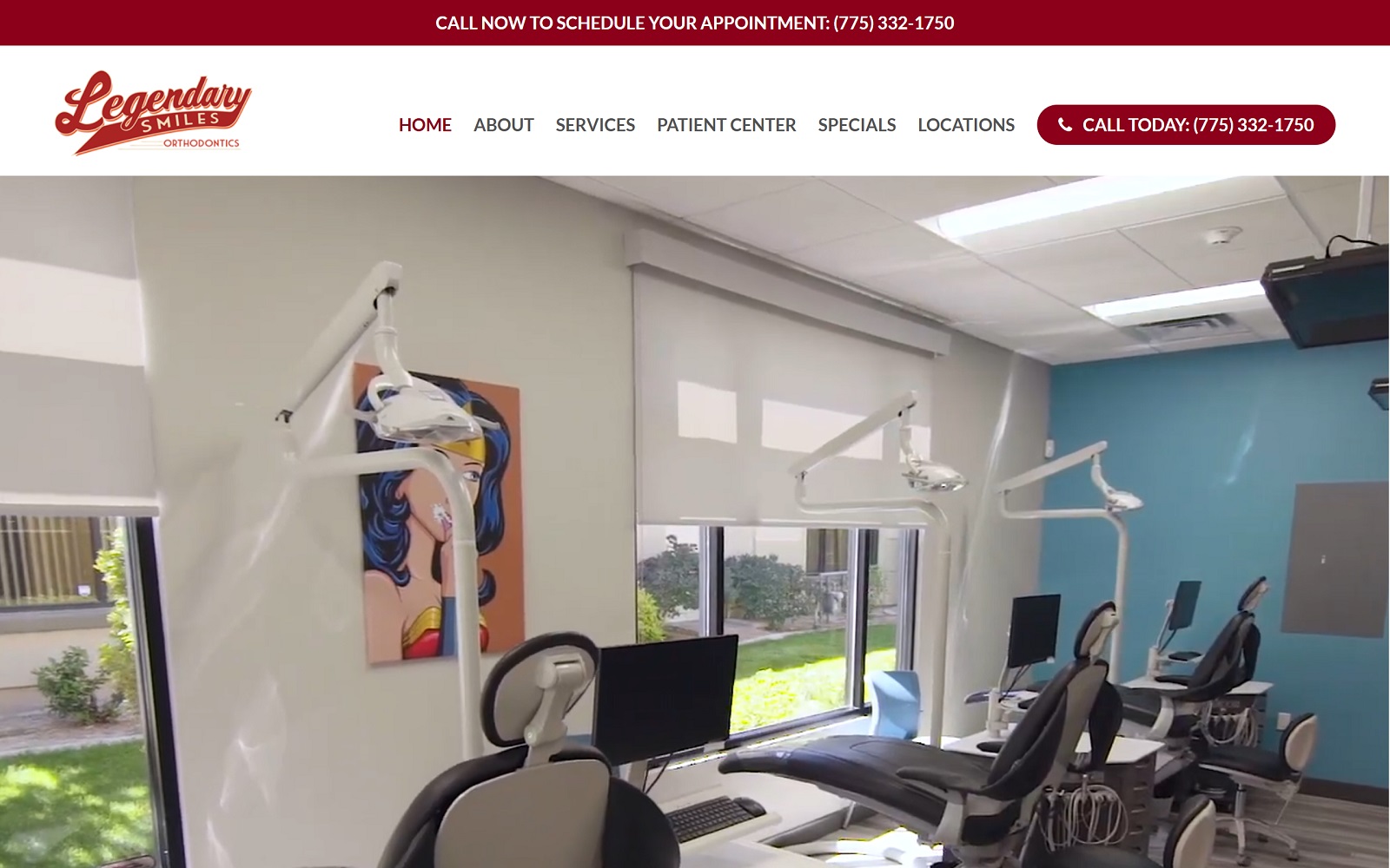 legendarysmiles.com screenshot