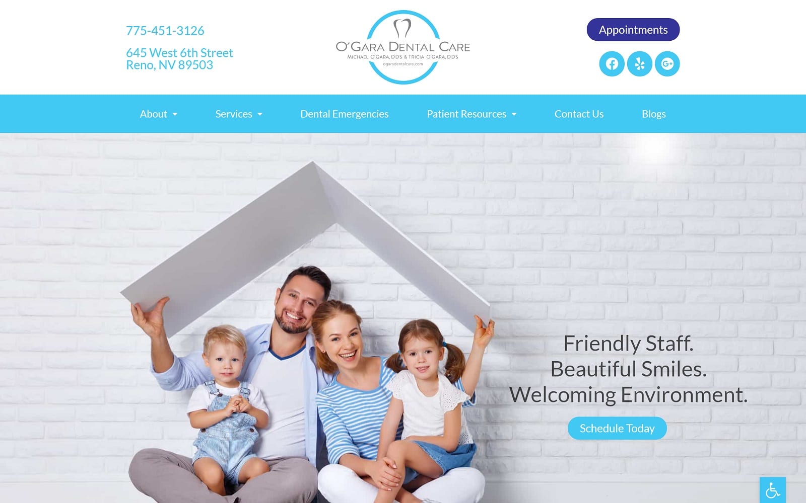 Ogaradentalcare. Com-screenshot