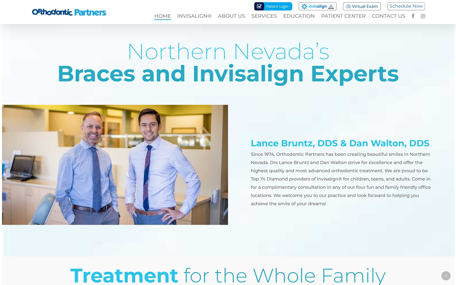orthodonticpartners.net screenshot