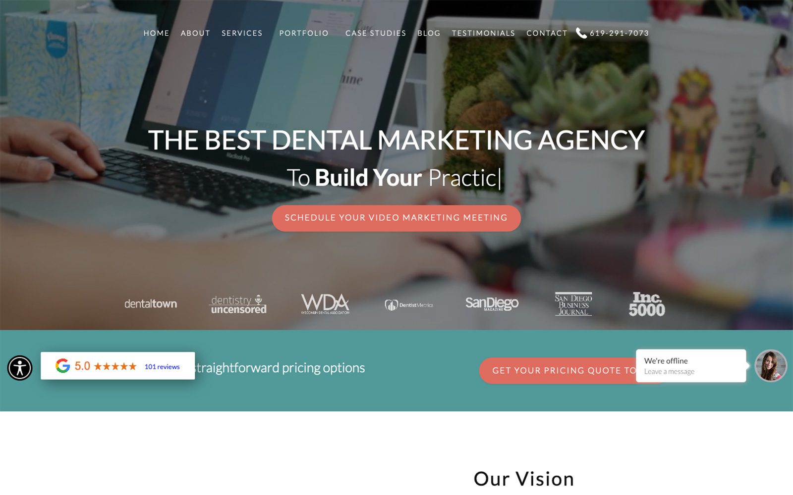 Screenshot of wonderist agency (wonderistagency. Com)