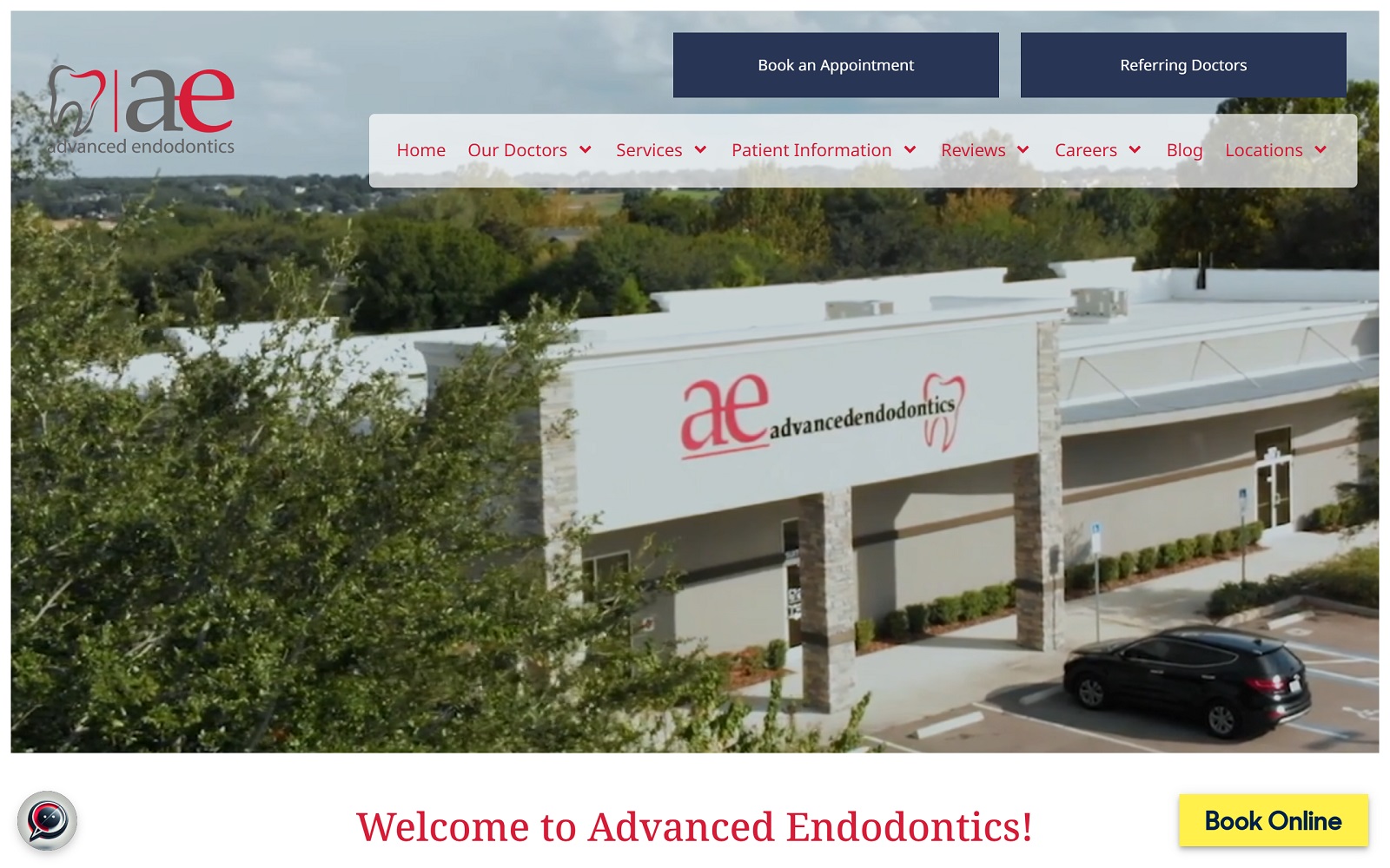 ineedarootcanal.com screenshot