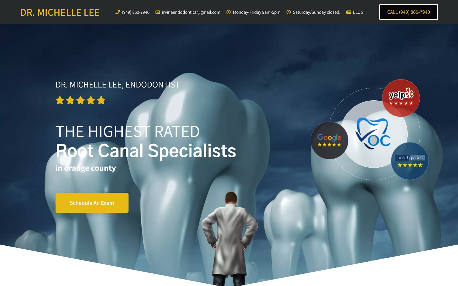 Irvineendodontist. Com-screenshot