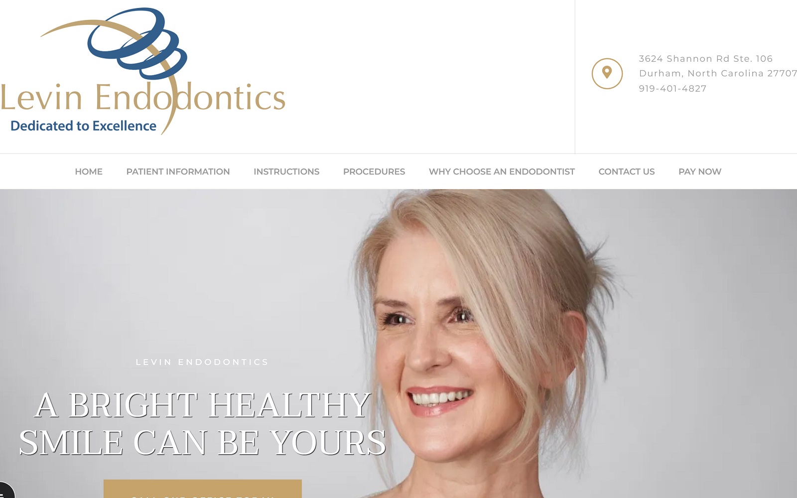 levinendodontics.com screenshot