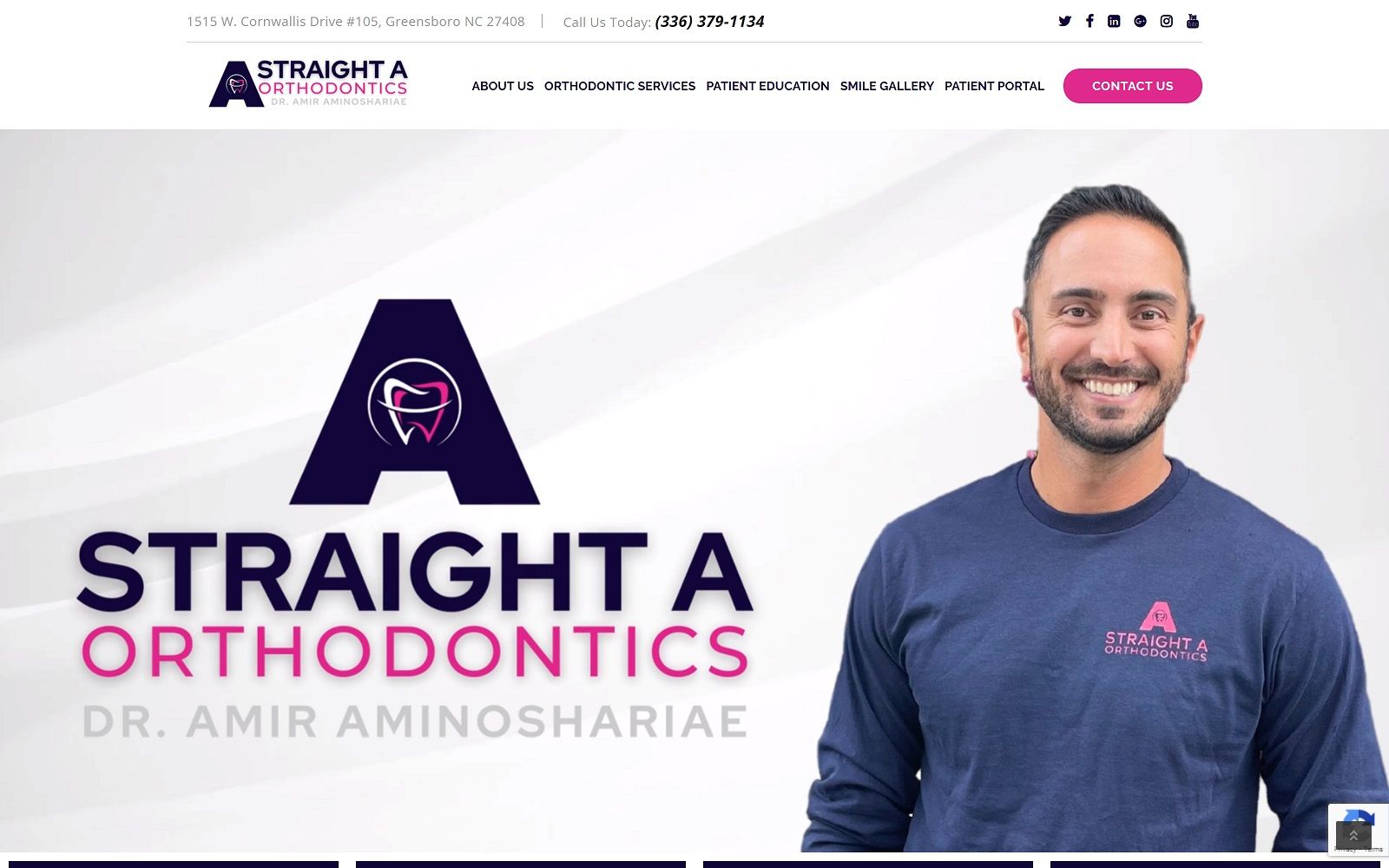 Straightaorthodontics. Com screenshot
