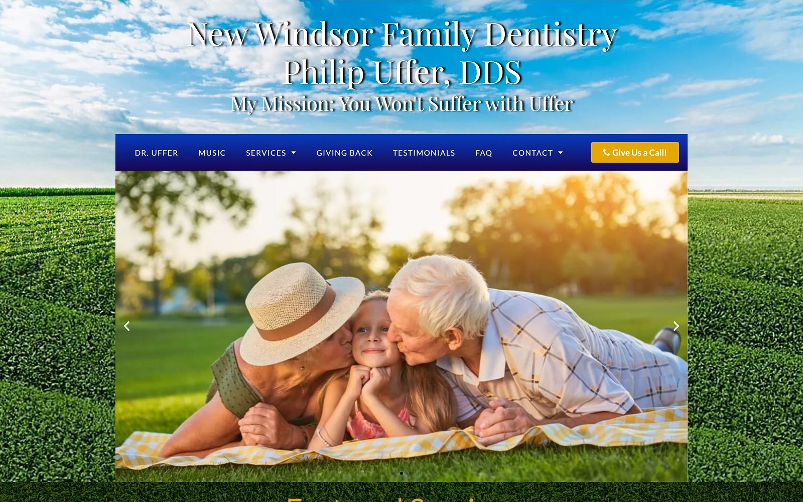 Newwindsordentist. Com screenshot