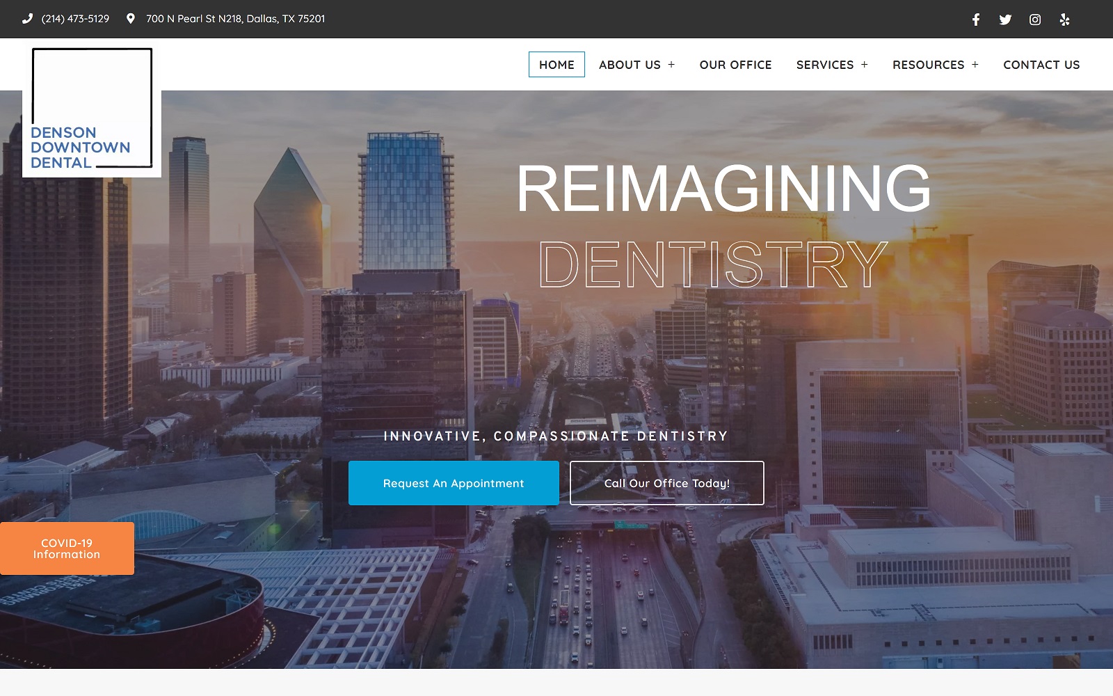 Densondowntowndental. Com screenshot