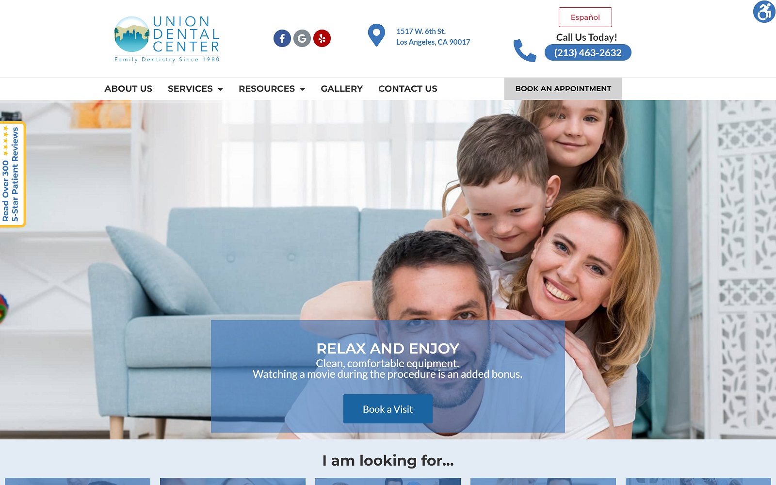 Uniondentalcenter. Co screenshot