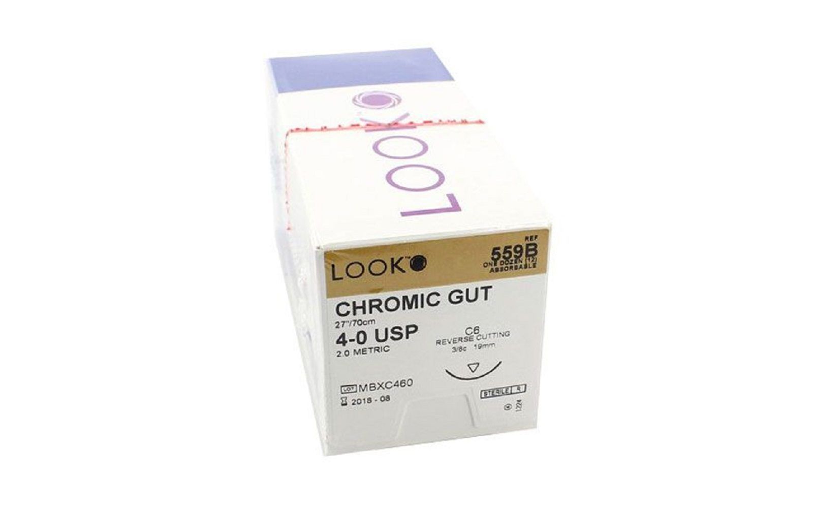 Look Chromic Gut Absorbable Suture