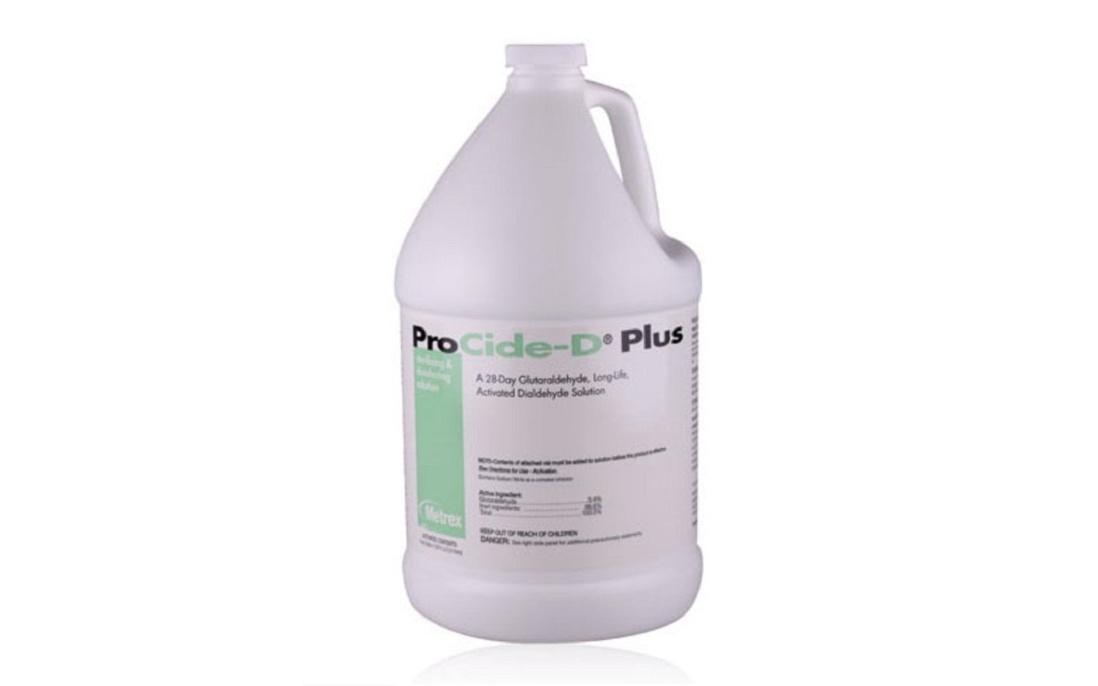 Procide d plus 3. 4% glutaraldehyde sterilant solution with activator, 1 gallon