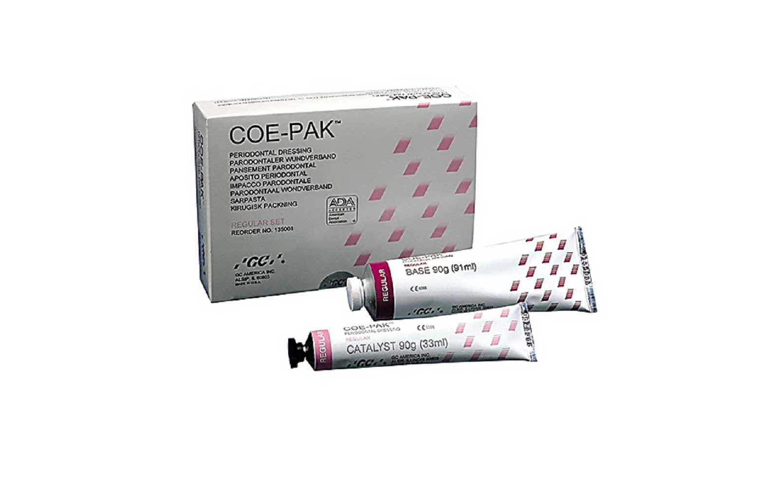 Gc-corporation-coe-pak-noneugenol-surgical-dressing-and-periodontal-regular