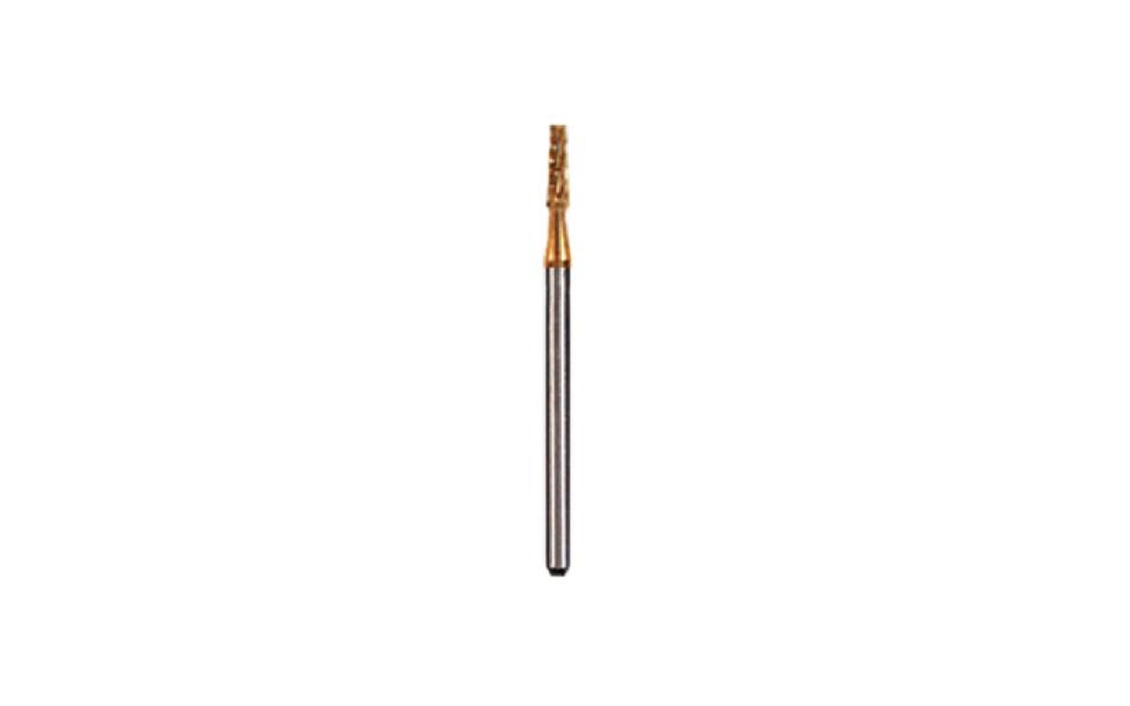 Goldies® Metal C & F Carbide Burs – FG, MCD Series, 1/Pkg