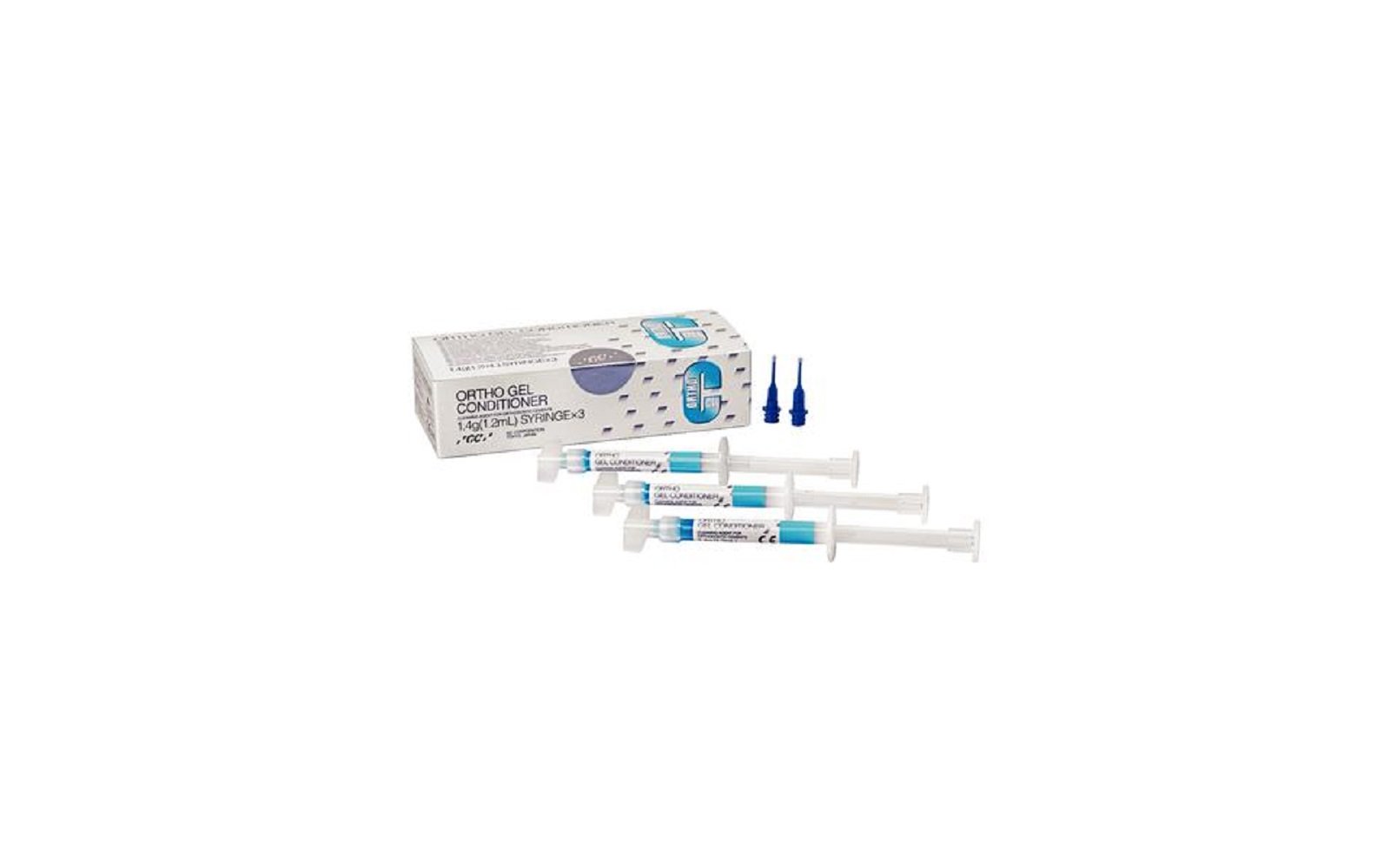 Ortho gel conditioner, 3 (1. 4 g) syringes with 25 brush tips