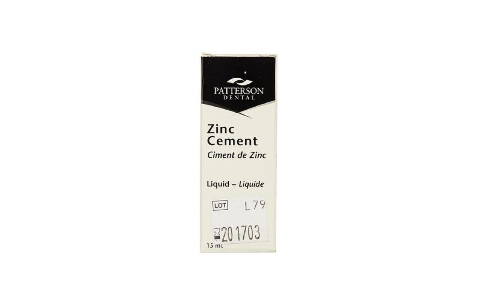 Patterson® zinc cement – powder refill, 29 g bottle - patterson dental supply
