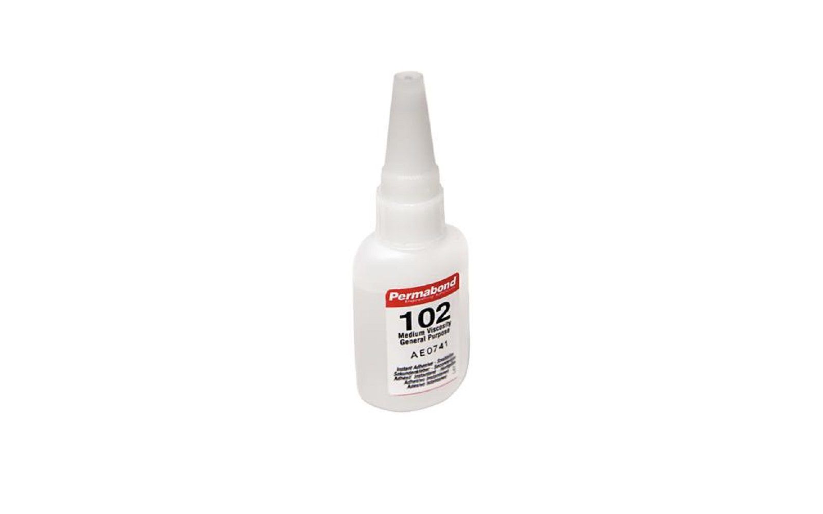 Permabond adhesive – 102 regular set, 1 oz bottle