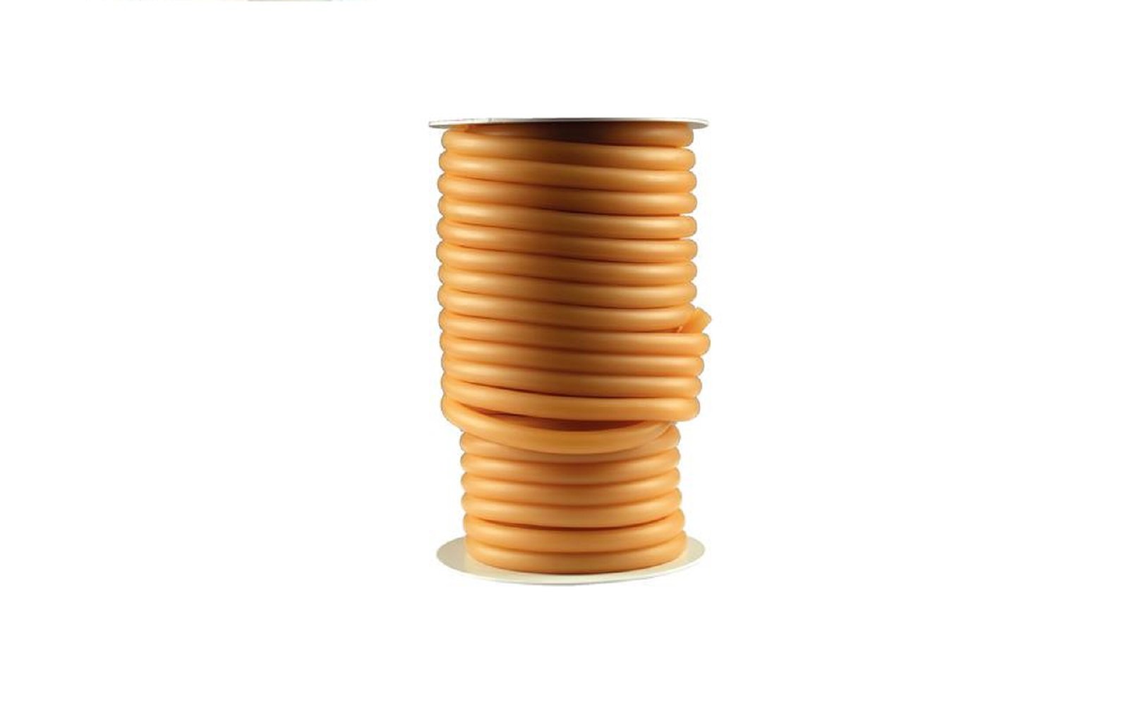 Rubber tubing – latex, 1/4" bore x 1/16" wall, amber