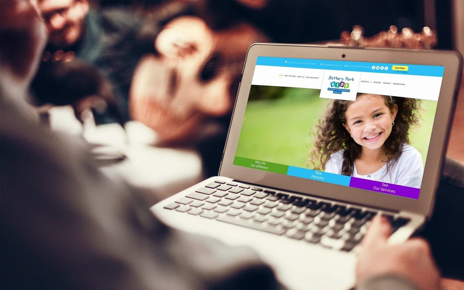 macbook-pediatric-dentistry-website