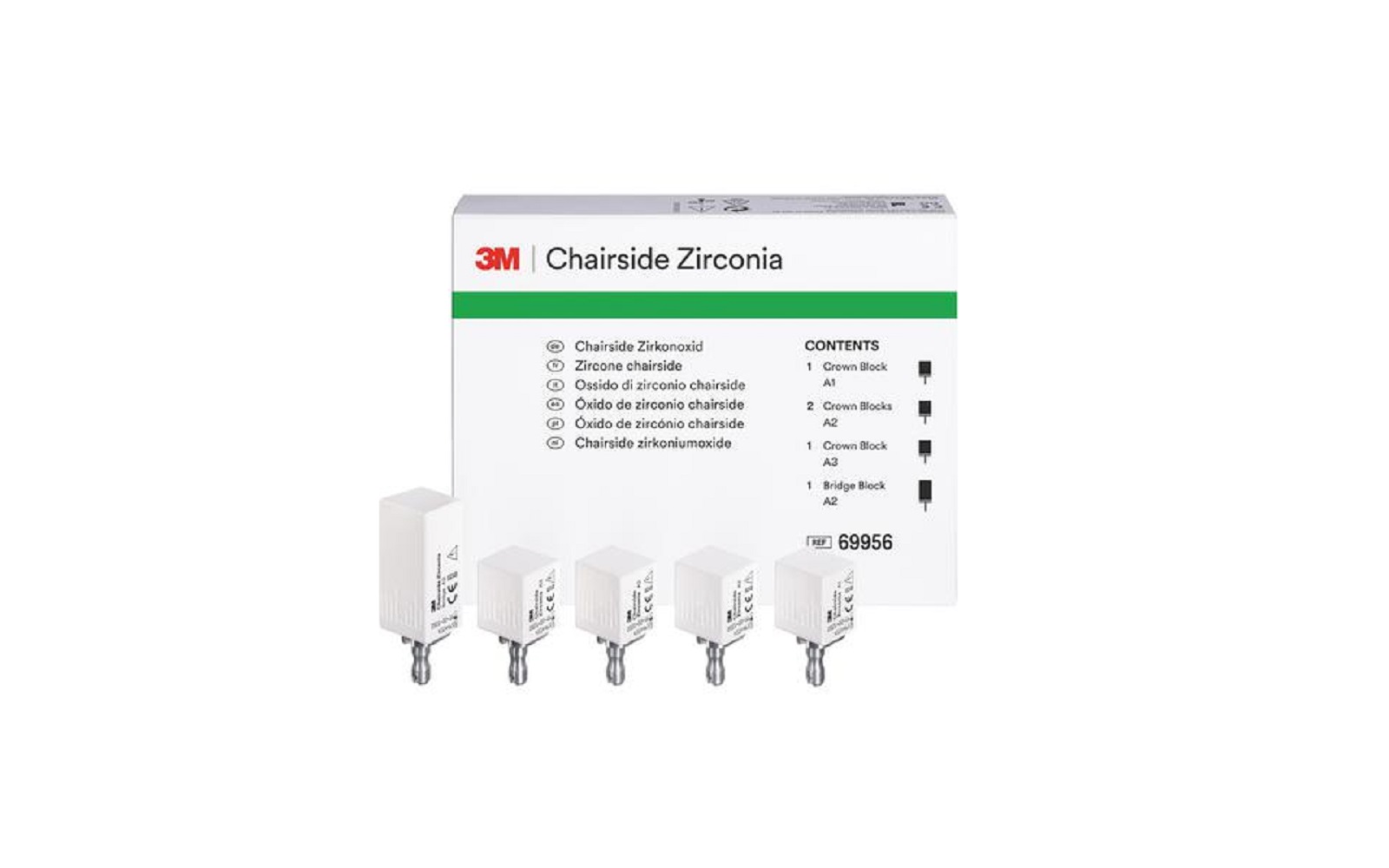 3m™ chairside zirconia introductory kit for cerec® blocks