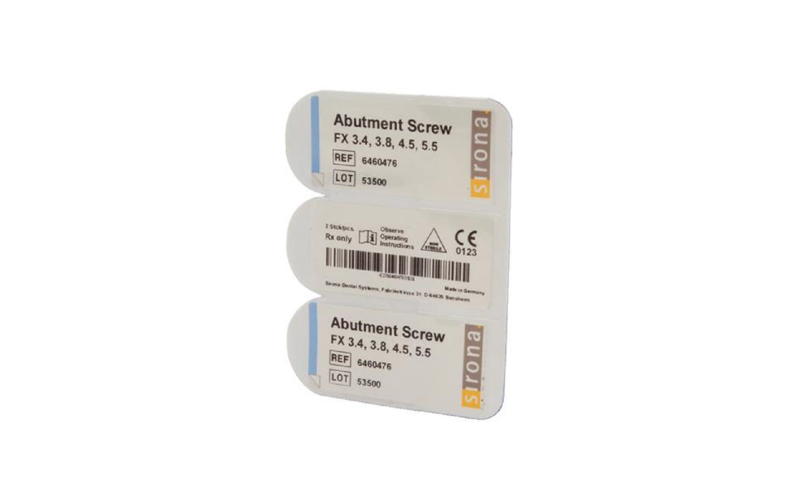 Abutment Screws – Friadent, 2/Pkg