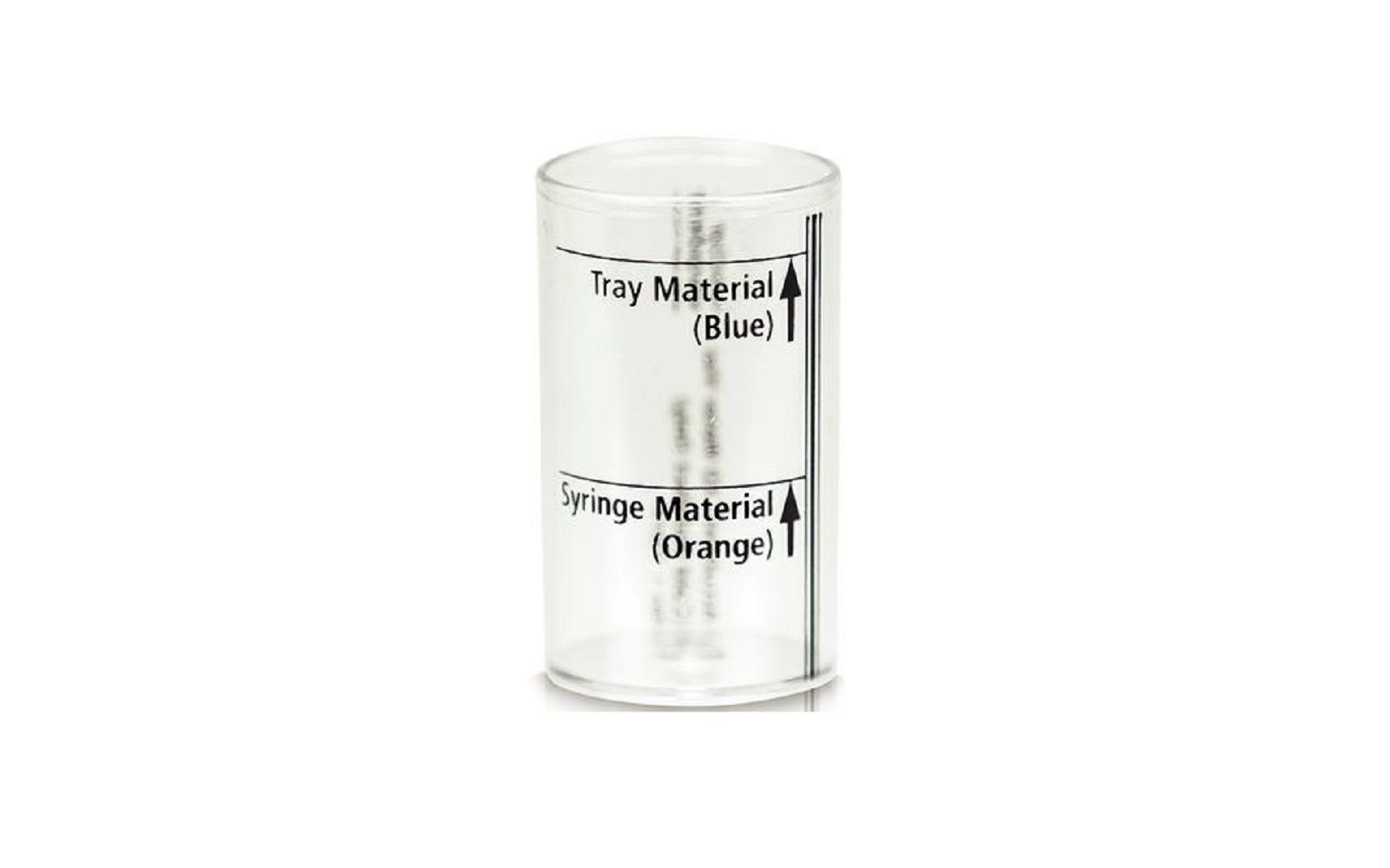 Accudent® xd water measure vial – 1/pkg