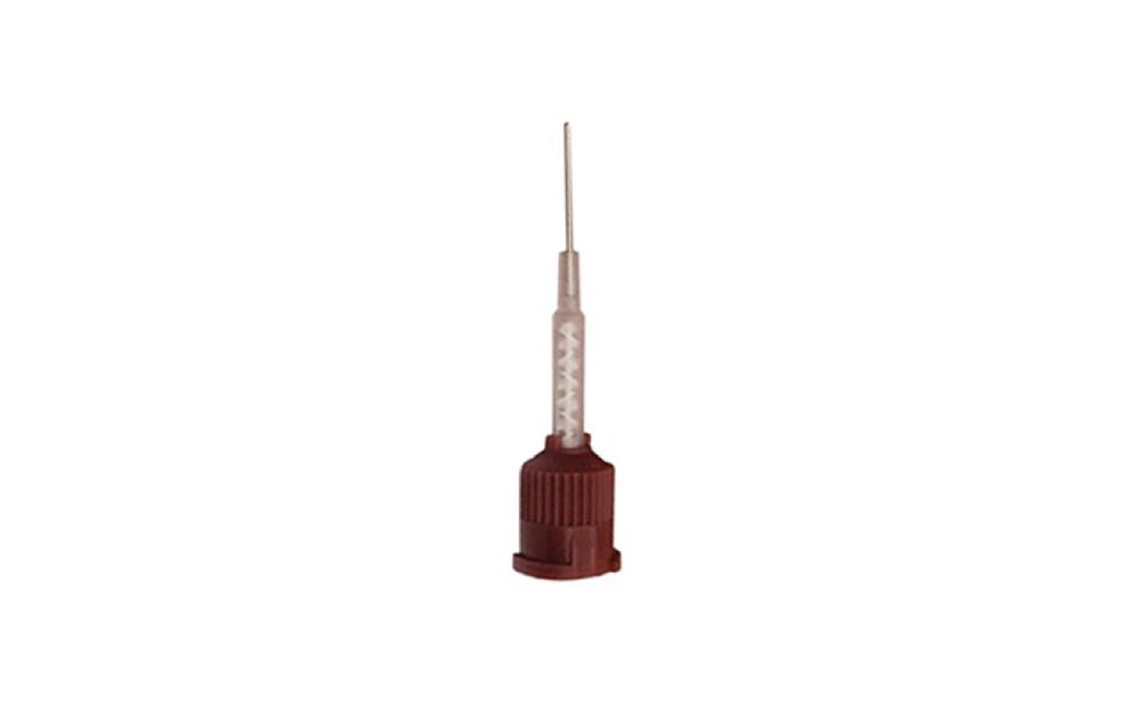 Automix needle tips, brown/clear - 20/pkg