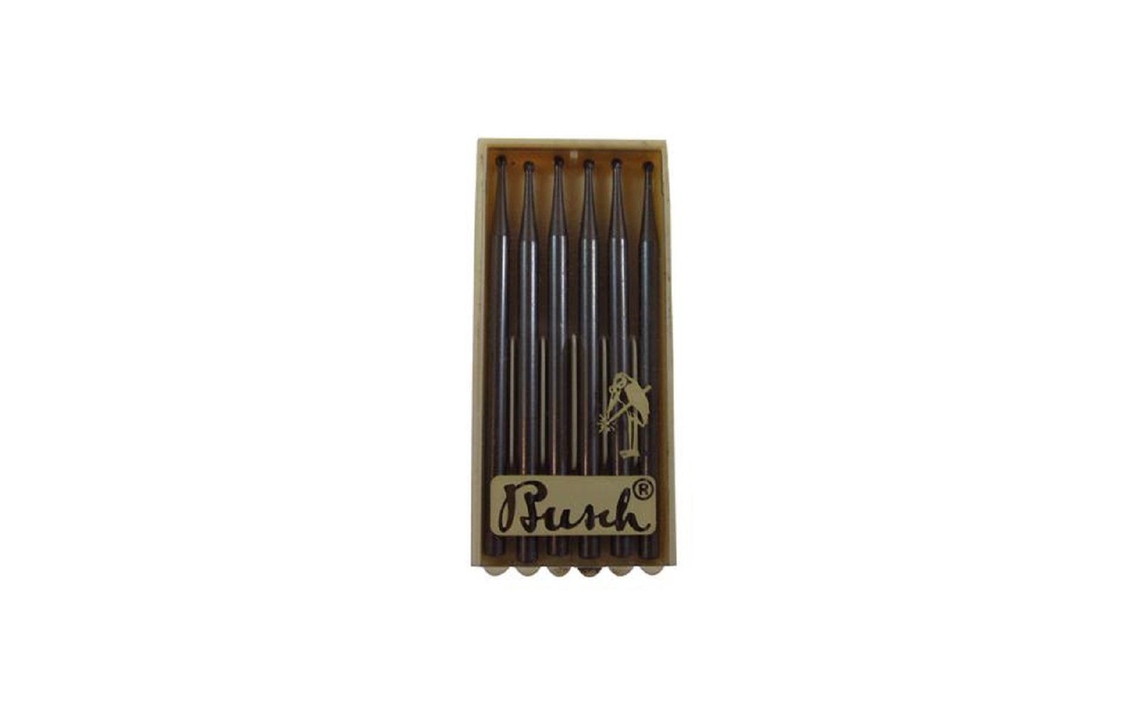 Busch® tungsten vanadium steel excavating burs