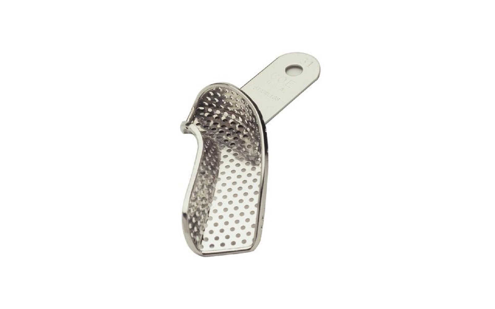 Coe® impression trays – stainless steel individual trays, partial perforated - gc america inc