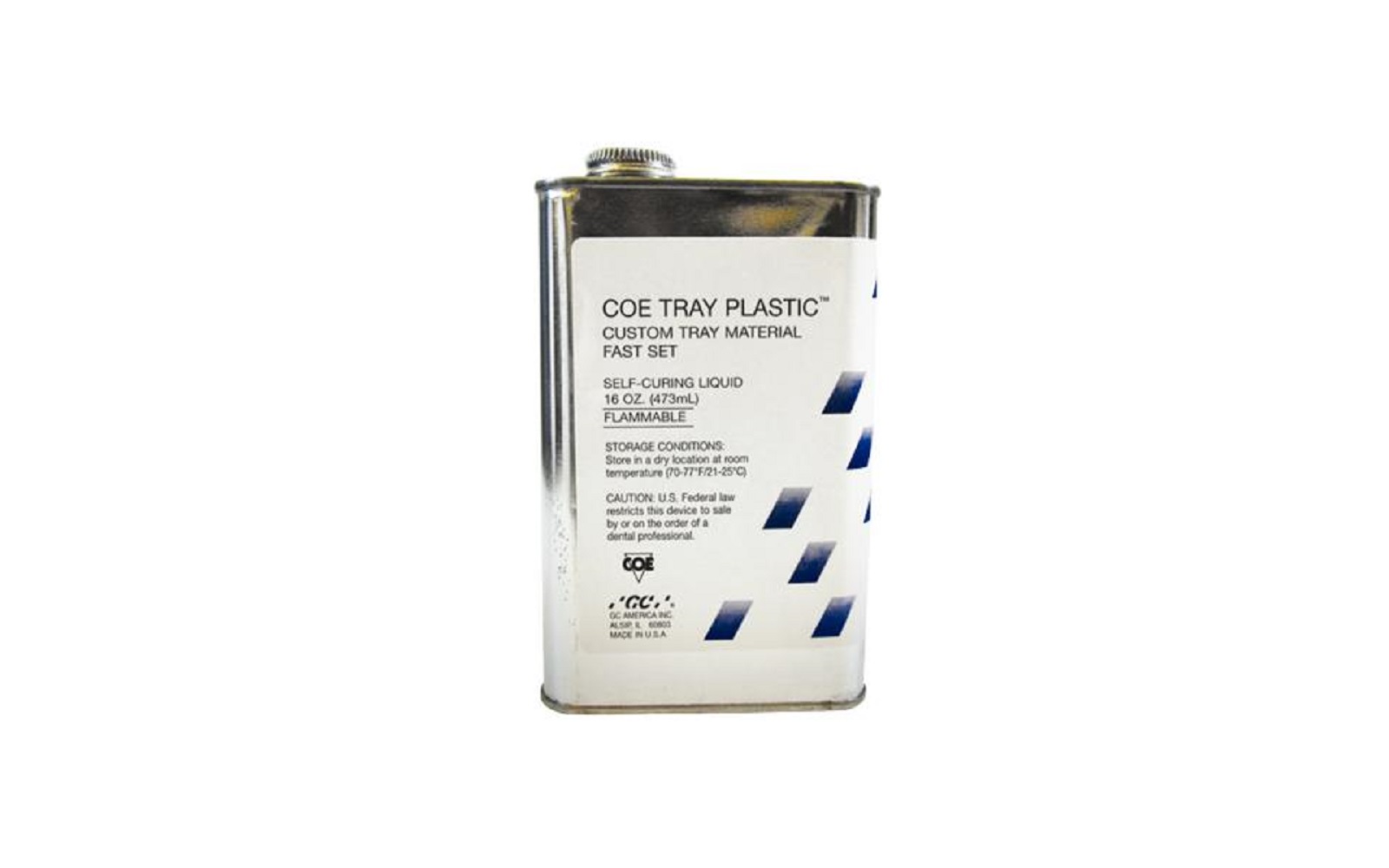 Coe® tray plastic, 16 oz liquid refill - gc america inc