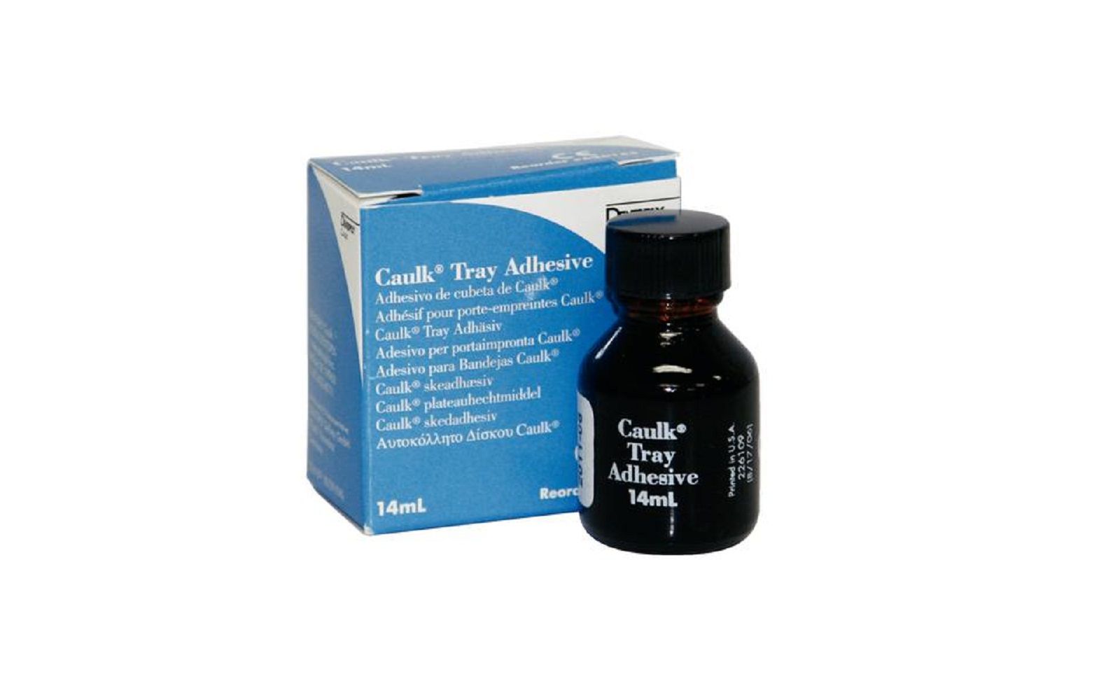 Caulk® vps tray adhesive, 14 ml bottle