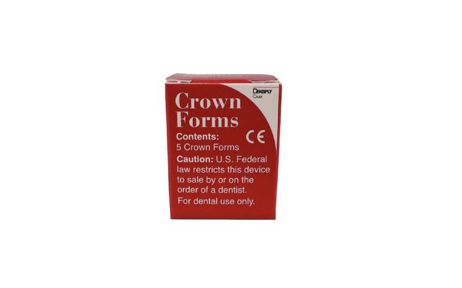 Crown form refill – clear, celluloid, 5/pkg - dentsply caulk