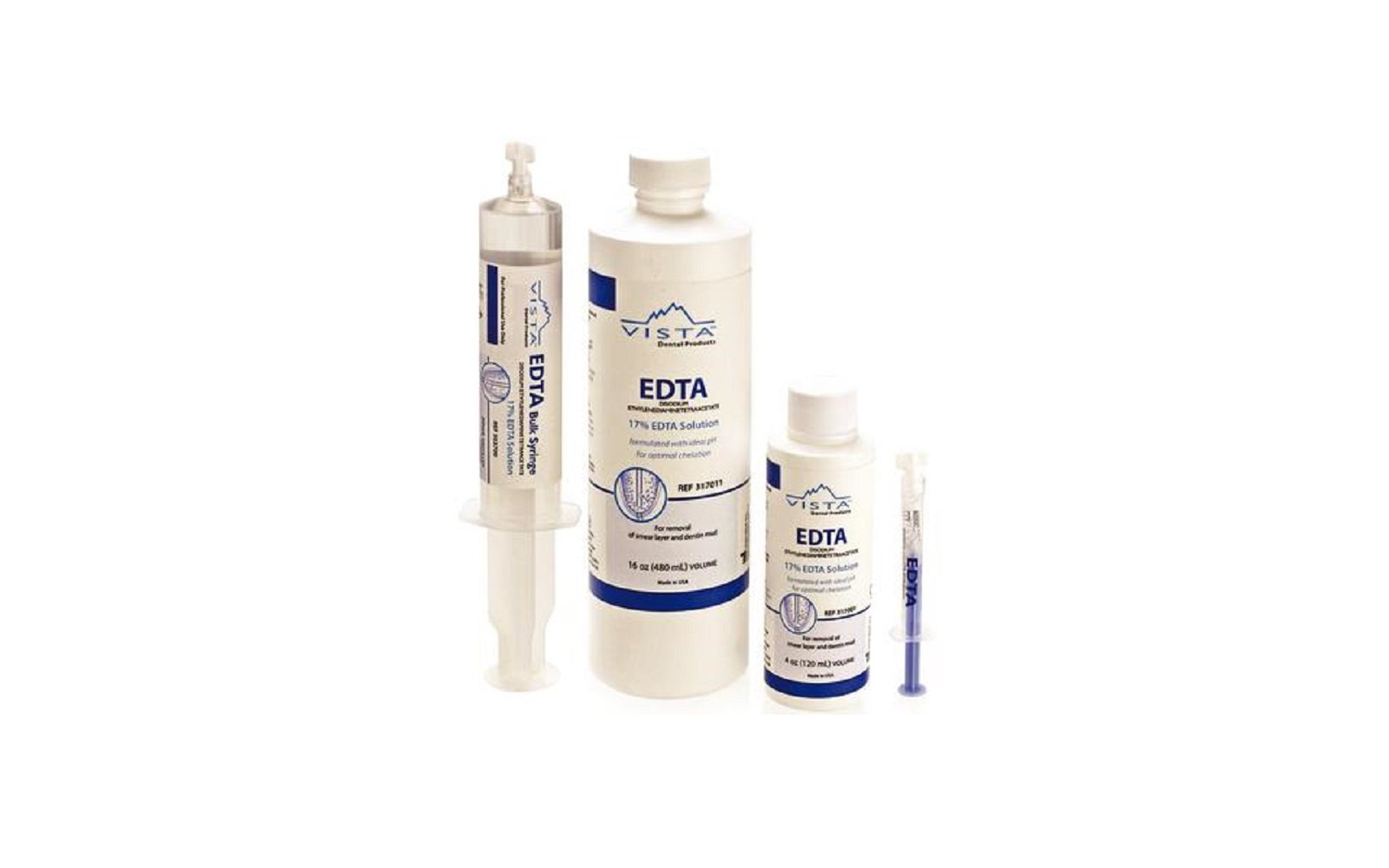 Edta 17% aqueous solution - vista dental products