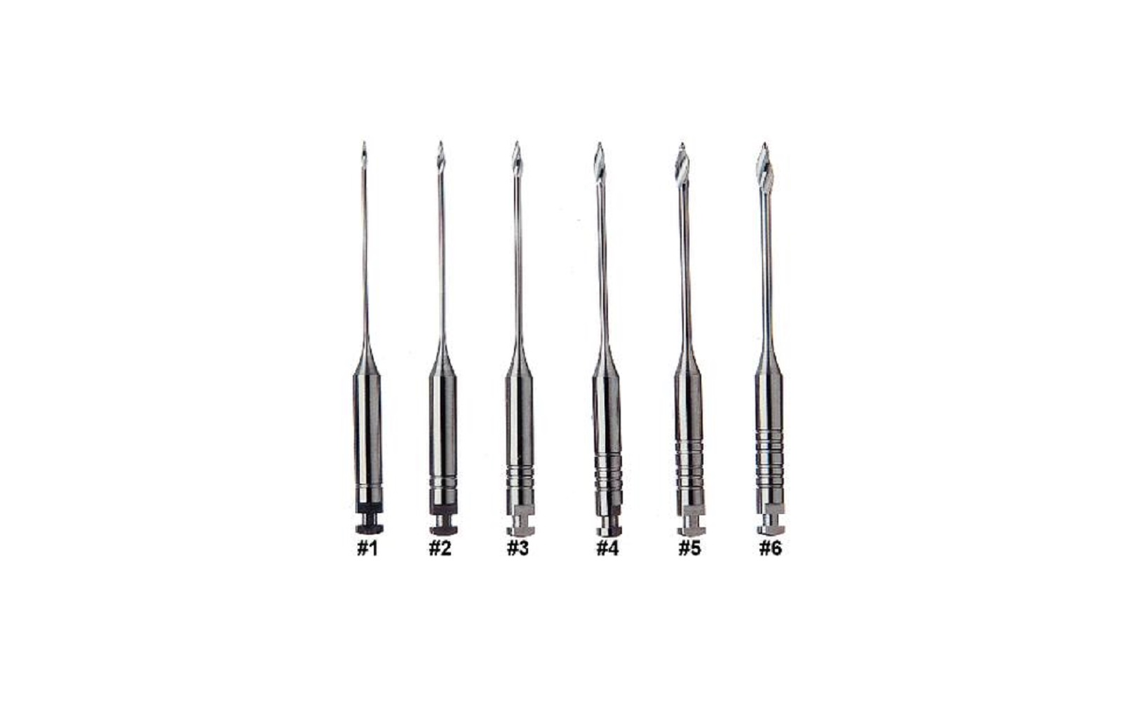 Gates glidden drills, 6/pkg - kerr endodontics