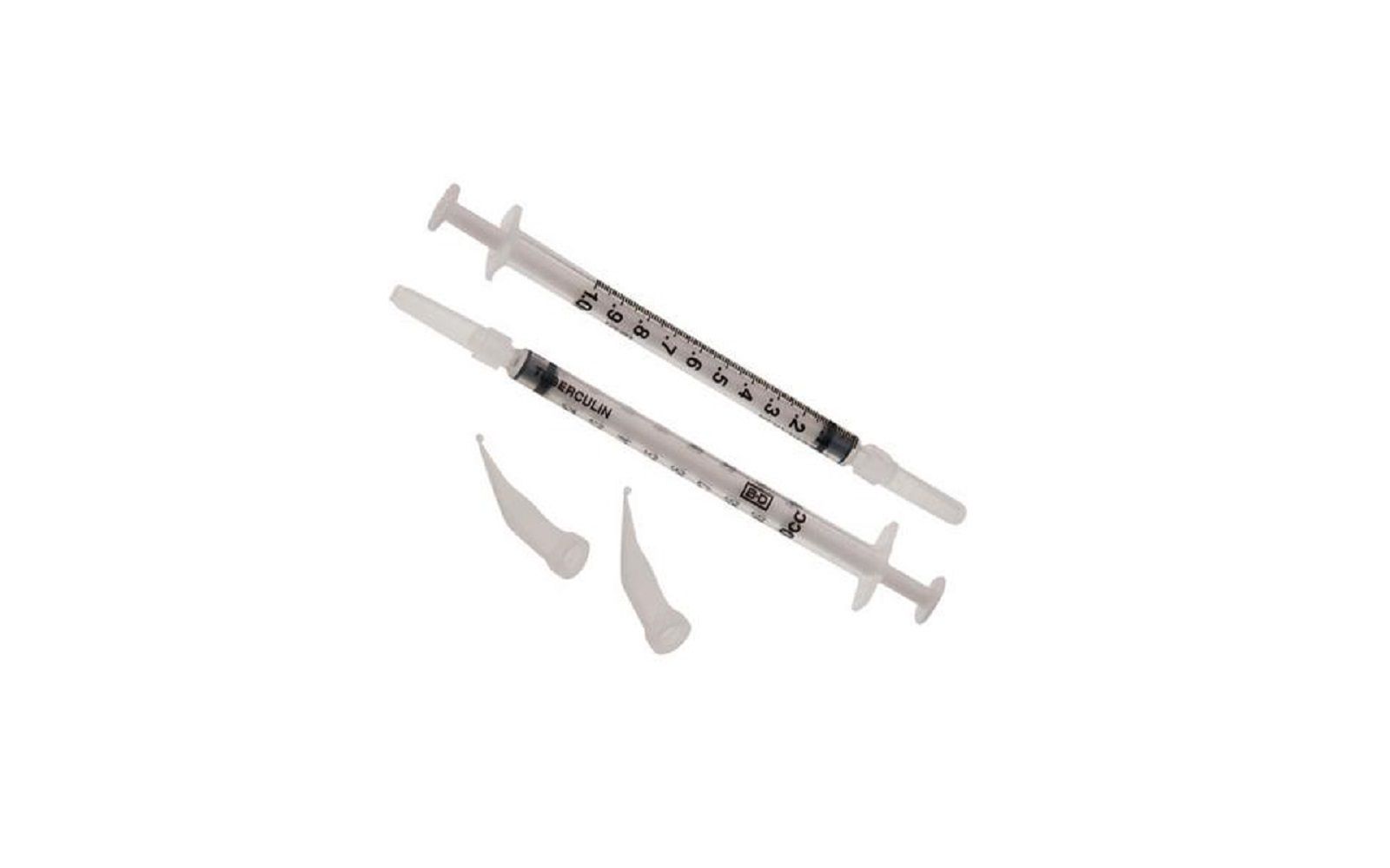 Hemostatic solution syringes, tips and applicators, 10/pkg