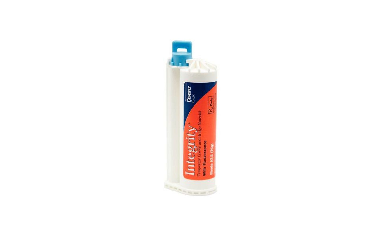 Integrity® temporary crown and bridge material with fluorescence, 76 g cartridge refill with mixing tips - dentsply caulk